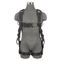 Safewaze Arc Flash Full Body Harness: DE 3D, DE QC Chest, DE FD, DE QC Legs, L 022-1039